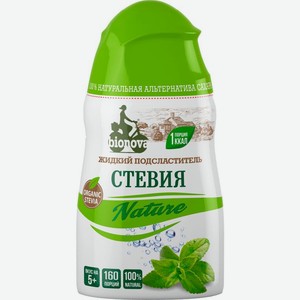 Подсластитель жидкий Bionova Стевия Nature 80г