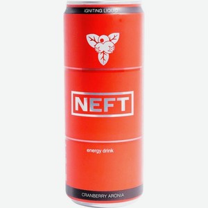 Напиток энергетический Neft Клюква-Арон 500мл
