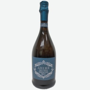 Вино игристое Atelier Des Vins белое брют 11.5%, 750мл