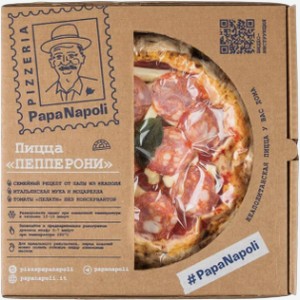 Неаполитанская пицца Пепперони