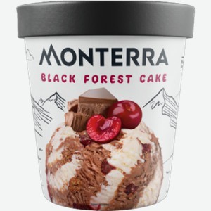Мороженое Monterra Black Forest Cake