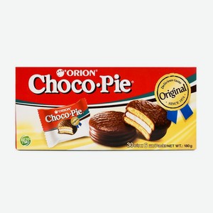 Бисквиты Orion Choco Pie в шоколаде 180 г