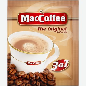 Напиток кофейный MacCoffee Original 3в1 растворимый, 20г