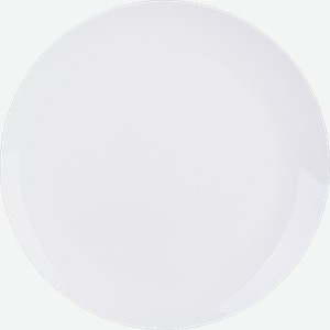 Тарелка Wellfort десертная белая опаловое стекло d-19см