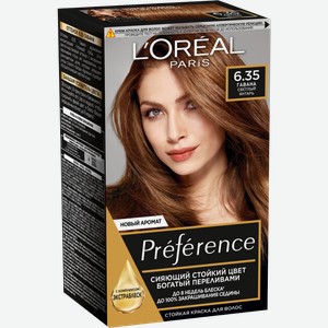 Краска для волос L’Oréal Paris Preference тон 635 Гавана светло-янтарный