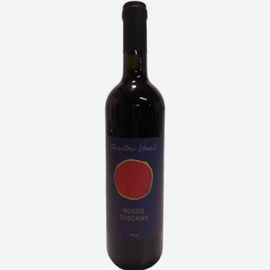 Вино Territori Vocati Россо Тоскана красное сухое 13 % алк., Италия, 0,75 л