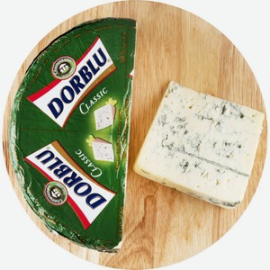 Сыр мягкий Dorblu Classic с голубой плесенью 50%, 1 кг