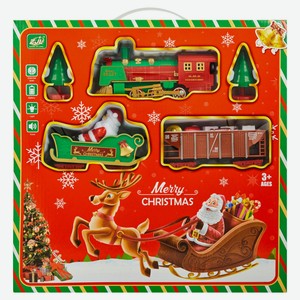 Набор игровой Zhong Jia Long Рождественский поезд