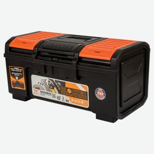 Ящик для инструментов Blocker Boombox черно-оранжевый, 19 