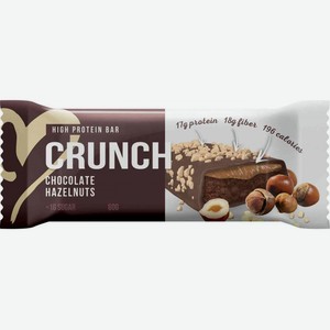 Батончик протеиновый без сахара Crunch Фундук в шоколаде, 60 г