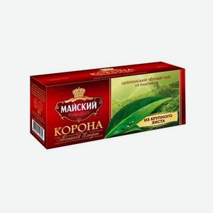 Чай МАЙСКИЙ Корона Российской Империи 25(пак)