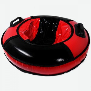 Санки спортивные надувные Saimaa «Комфорт» красно-чёрный 90 см