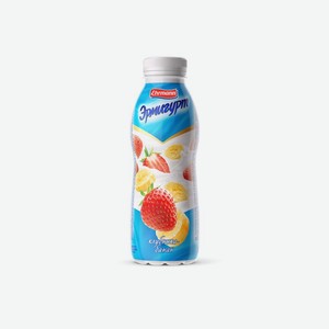 Йогуртный Напиток Эрмигурт 420г 1,2% Клубника Бана