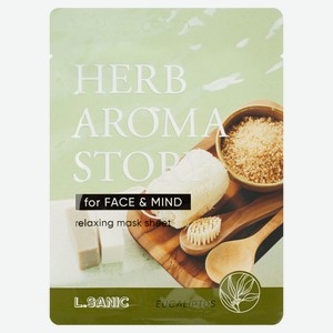 Маска для лица L.Sanic Herb Aroma Story эвкалипт, 25 мл