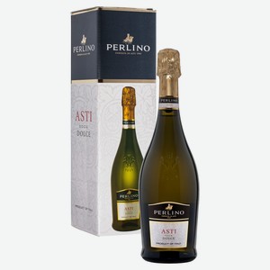 Игристое вино Perlino Asti белое сладкое Италия, 0,75л