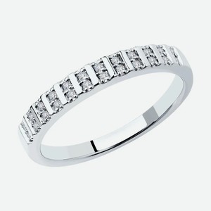 Кольцо SOKOLOV Diamonds из белого золота с бриллиантами 1012169-3, размер 20