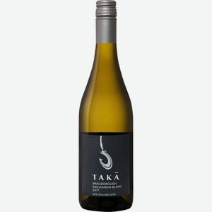 Вино TAKA Совиньон Блан Мальборо сорт. бел. сух., Новая Зеландия, 0.75 L