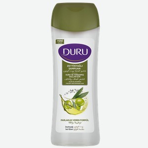 Шампунь DURU для сухих и поврежденных волос, масло оливы, 600мл