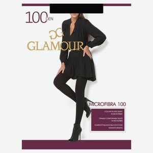 Колготки женские Glamour Microfibra 100 Nero, размер 4