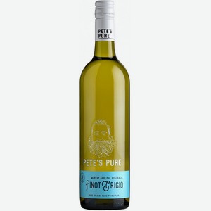 Вино Питс Пур Пино Гриджио ОС белое полусухое 11,5-13% 0,75л