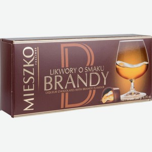 Набор конфет Mieszko Brandy с бренди, 180 г