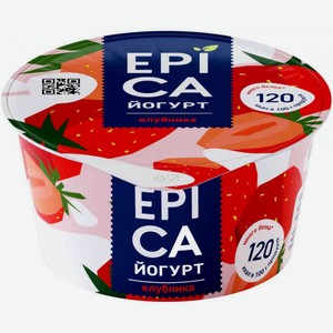 Йогурт Epica Клубника 4,8%, 130 г