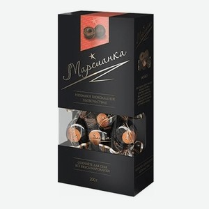Конфеты шоколадные Марсианка мокко подар. коробка 200гр Сладкий Орешек