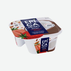 Йогурт Epica Crispy Клубника-кокос 7,3%
