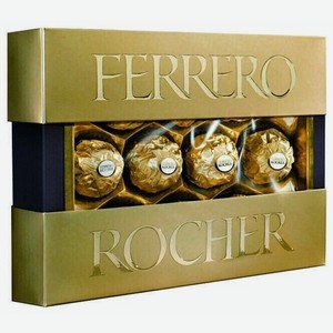 Конфеты Ferrero Rocher с начинкой из крема и лесного ореха