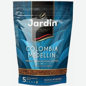 Кофе растворимый JARDIN  Colombia medellin , сублимированный, 150 г, мягкая упаковка