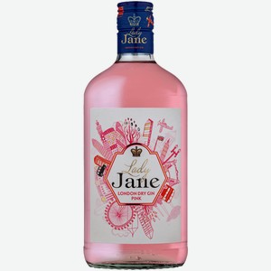 Джин Lady Jane London Dry Pink 0,7 л