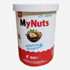 Мороженое Startducks My Nuts ведро 380гр м.д.ж. 12%