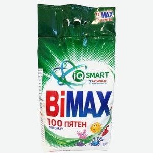 Стиральный порошок BiMAX Двойной эффект 100 пятен Automat, 6 кг