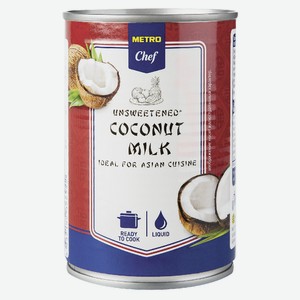 METRO Chef Кокосовое молоко Coconut Milk 17-19%, 400мл Таиланд