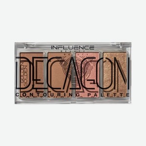 Палетка для контурирования лица Influence Beauty Golden Decagon , 10г. Цены в отдельных розничных магазинах могут отличаться от указанной цены.