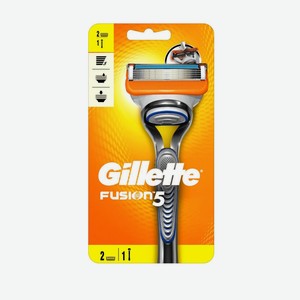 Бритвенный станок Gillette fusion5, 2 кассеты