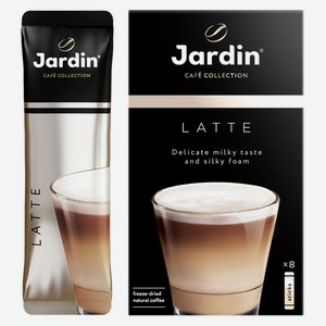 Кофейный напиток растворимый Jardin Latte 3в1, 144 г