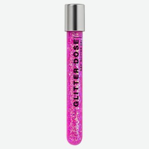Глиттер Influence Beauty Glitter Dose на гелевой основе тон 04 розовый, 7 мл