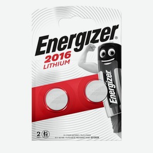 Батарейки Energizer Miniatures Lithium CR2016 2 шт