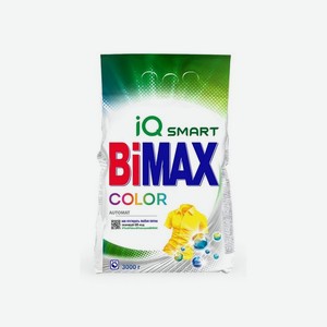 Порошок для стирки цветного белья Bimax 100 цветов автомат 3кг