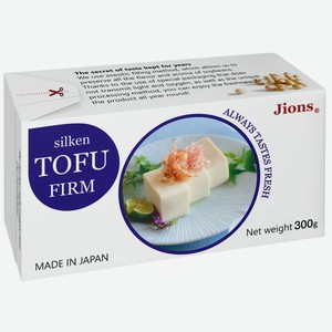 Продукт соевый Jions тофу шелковистый, 300г Япония