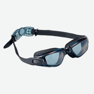 Очки для плавания, серия  Комфорт+ , черные, цвет линзы - прозрачный