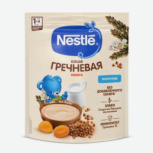 Каша гречневая Nestle с курагой, молочная