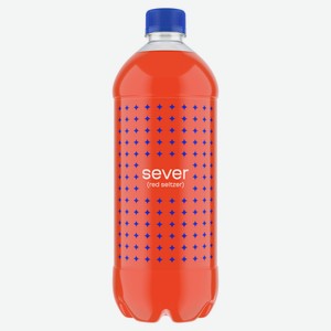 Напиток сильногазированный Sever Red Seltzer, 1 л