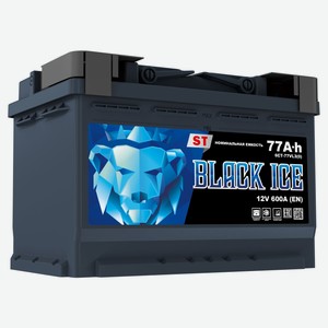 Аккумулятор автомобильный Black Ice ST 6СТ-77.0 Tungstone 77а/ч,