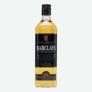 Виски шотландский Barclays 3 года, 0.5л Великобритания