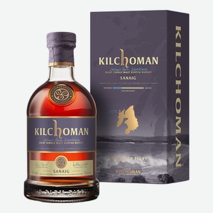 Виски шотландский Kilchoman Sanaig в подарочной упаковке, 0.7л Великобритания