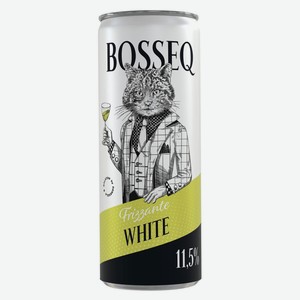 Игристое вино Bosseq Фризанте белое экстра брют Венгрия, 0,25 л