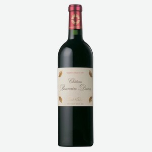 Вино Chateau Branaire-Ducru Saint-Julien Grand Cru Classe 2018 красное сухое Франция, 0,75 л