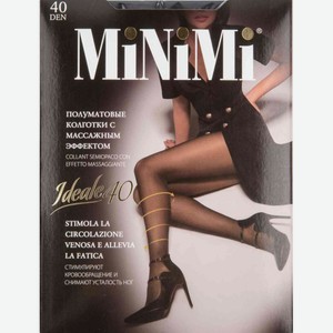Колготки женские MiNiMi Ideale цвет: nero/чёрный, 40 den, 4-L р-р